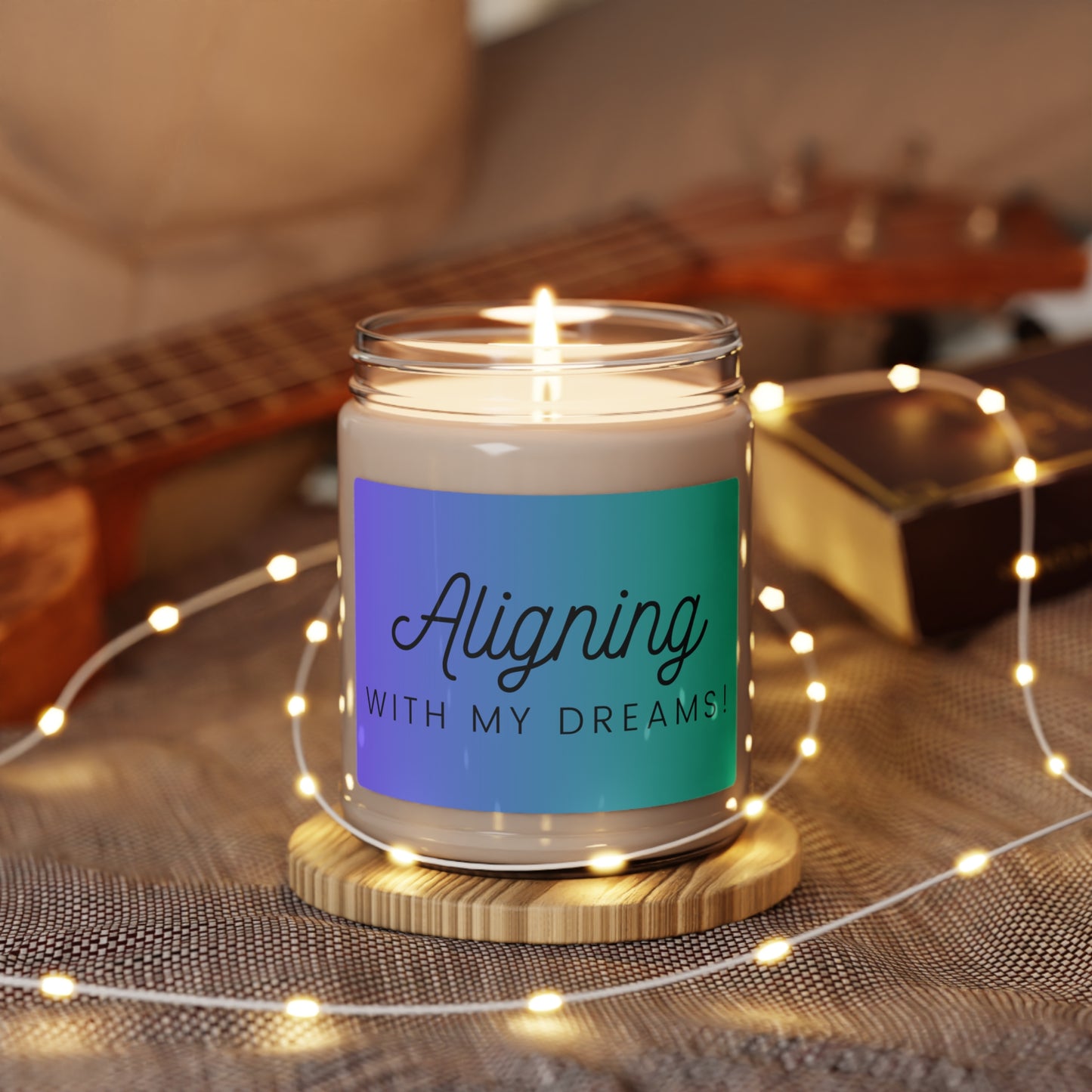 "Aligning with My Dreams" Scented Soy Candle, 9oz