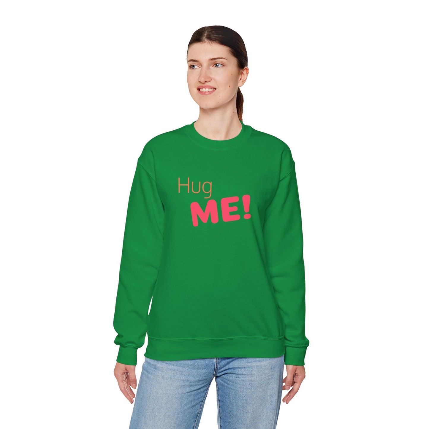 "Hug Me" Unisex Heavy Blend™ Crewneck Sweatshirt