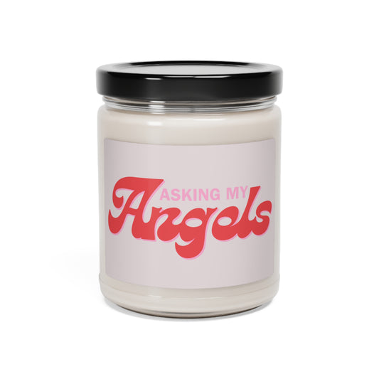 "Asking My Angels" - Scented Soy Candle, 9oz